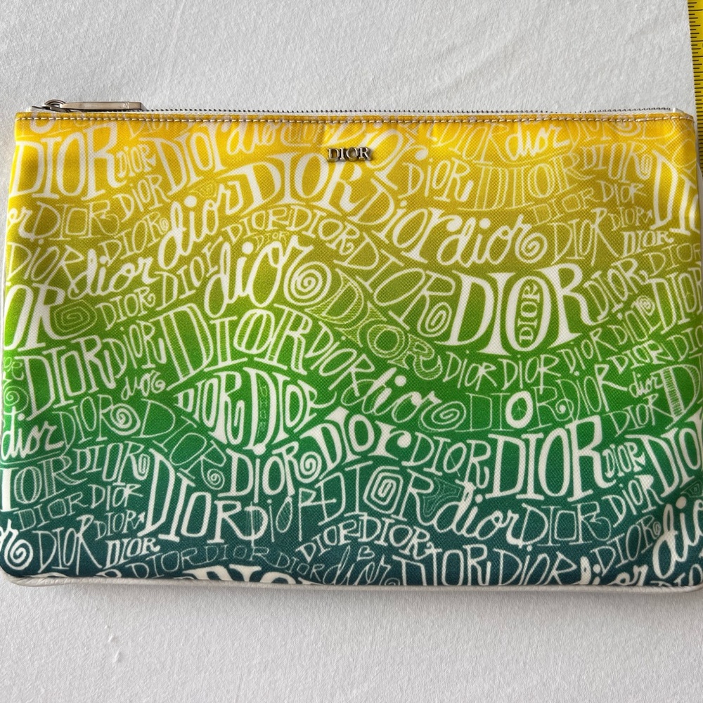 Dior X Stüssy collaboration nylon pouch